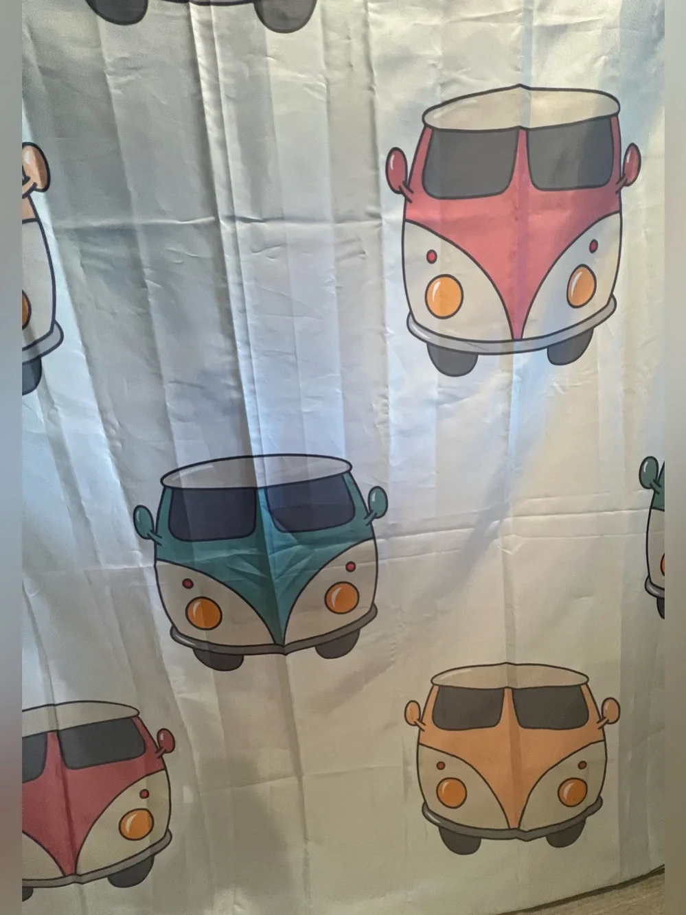 Shower Curtain / Retro ( VW ) Van 🚐 - Multi Colored